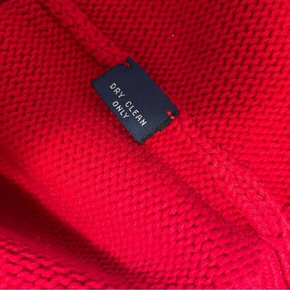 Polo by Ralph Lauren Red Cotton Crewneck Sweater XXL - Picture 7 of 7